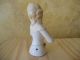 Antique German Pincushion Half Doll White Top Blond Hair Damaged Needs Tlc Pin Cushions photo 6
