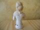 Antique German Pincushion Half Doll White Top Blond Hair Damaged Needs Tlc Pin Cushions photo 7