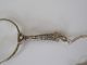 Sterling Silver Edwardian/victorian Lorgnette On Long Sterling Chain Other photo 10