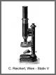 C Reichert Wien Antique Brass Parallel Linkage Microscope Stativ V Sn - 17616 1897 Microscopes & Lab Equipment photo 2
