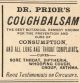 1880 ' S Jewish Malaria Cure Dr Prior Consumption Cough Botanical Remedy Lung Card Quack Medicine photo 2