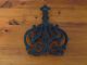Three Vintage Cast Iron Trivets - Marked W/ Jzh And Dates - Union Manufacturing Trivets photo 2