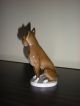 Zsolnay Porcelain Boxer Dog Figurine Figurines photo 1