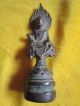Autique Chinese Copper Carved Lotus Buddha Other photo 7