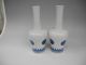 Chinese A Pair Blue & White Porcelain Zun Vases Vases photo 1