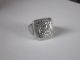 Victorian Silver Ring With Seven - Dragon - Headed - Hydra 