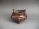 Js819 Rare,  Chinese Bronze Carved Incense Burners Incense Burners photo 3