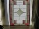Vintage Stained Glass Window Panel 27 1/2 