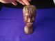 African Art /flea Market Find /carved Statue Sculpture 6in Tall Carved Hardwood Other photo 1