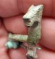 Rare Roman Bronze Dog Brooch 2ns Century Ad - - With Pin Roman photo 1