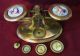 Fine Antique Brass Howell James Letter Jewelry Scale Metalware photo 1