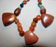 43 Antique Carnelian Amulets,  Beads & Turquoise Nigeria,  Mali,  Nepal - Patina Far Eastern photo 1