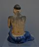 Antique Chinese Shiwan Figure Buddhist Lohan/ French Flea Market Find Other photo 2