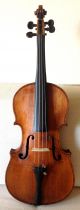 Interesting Old Antique 4/4 Italian Violin Powerful Bright & Sweet Sound String photo 1