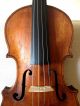 Interesting Old Antique 4/4 Italian Violin Powerful Bright & Sweet Sound String photo 4