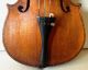 Interesting Old Antique 4/4 Italian Violin Powerful Bright & Sweet Sound String photo 5