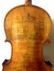 Interesting Old Antique 4/4 Italian Violin Powerful Bright & Sweet Sound String photo 7