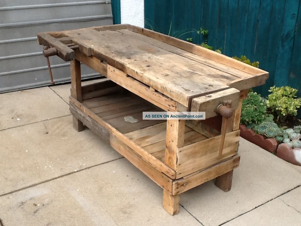 Antique Carpenters Bench