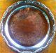 Vintage 3 Silver Plate Relish Glass Wood Butler ' S Serving Trays Set Shadow Box Platters & Trays photo 2