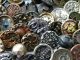 345+ Antique Vintage Metal Buttons Victorian Cut Steel Old Brass Picture Tinies Buttons photo 4