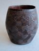 African Palm Wine Kuba Cup Nicely Carved With Pattern Circa 1900 Other photo 1