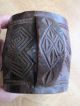 African Palm Wine Kuba Cup Nicely Carved With Pattern Circa 1900 Other photo 1