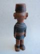 Africa Carved Polychrome Statuette Kamba Kenya Of A Soldier In Uniform Other photo 1