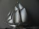Finest Hand Crafted Japanese Sterling Silver Two Masted Model Ship By Seki Japan Other photo 3