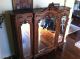 French Armoire Wardrobe A Magnificent Example Of Luis Xv Rococo Carved 3 Doors 1800-1899 photo 6