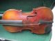 Old/antique German Violin 3/4 Size C.  1880 - 1930 Highly Flamed Tiger Maple String photo 1