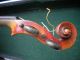Old/antique German Violin 3/4 Size C.  1880 - 1930 Highly Flamed Tiger Maple String photo 8