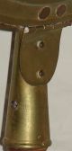 Antique Bed Warmer - Tooled Brass & Turned Cherry - 45 Inches Long - Estate Find Primitives photo 4