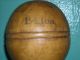 Anitque Wooden Dumbell - Circa 1890 - 1.  5 Lbs Primitives photo 4