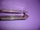 Edwardian Silverplate Asparagus Tongs Good Quality Nr Other photo 4