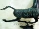 Chinese Classical Bronze Statues: Horse Riding Swallow Horses photo 3