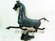 Chinese Classical Bronze Statues: Horse Riding Swallow Horses photo 5