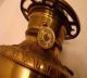 Vintage Antique 1892 Brass Fostoria Kerosene Oil Lamp Excellent Lamps photo 2