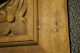 Hand Carved Late 1800s Early 1900s Mayan Or Spanish Theme Door Panel Carved Figures photo 3