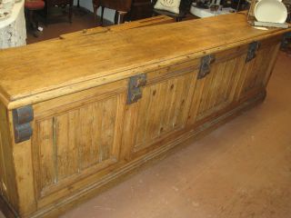 Awesome Arctic Pine Counter Or Bar - Over 10 Feet Long photo