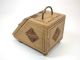 Antique Frisian Chip Carved Mini Coal Bin/ Box.  Dutch. Boxes photo 2