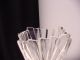 Art Deco Glass Vase On Black Glass Base,  Sunray By Sowerby Vases photo 2