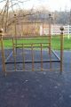 Antique Bed Brass Full Size Bed Mattress Fit.  Sharp Bed 1900-1950 photo 4