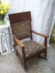 Antique Rocking Upholsterd Chair. .  This Is Rocker - Green Colors 1800-1899 photo 3