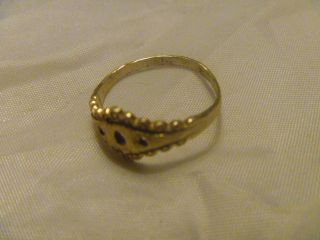 Lovely Solid Gold Ring,  Metal Detecting Find,  Roman,  Saxon,  Medieval photo