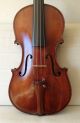 Fine Old Antique 4/4 Markneukirch German Violin W/ Italian Carlo Micelli Label String photo 1