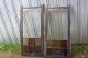 Antique Glass Window 20 5/8 W X 43.  5 Tall Wood& Color Glass 2 Sides 1900-1940 photo 5