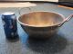 Antique French Brass Jam Or Jelly Pot Primitives photo 4
