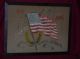 Antique Hand Embroidery 47 Star American Flag Our Star Spangled Banner Old Glory Primitives photo 3