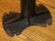 2 Antique Malleable Warranted Branded Cobblers Stands And 3 Anvils Molds Primitives photo 10