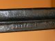 2 Antique Malleable Warranted Branded Cobblers Stands And 3 Anvils Molds Primitives photo 3